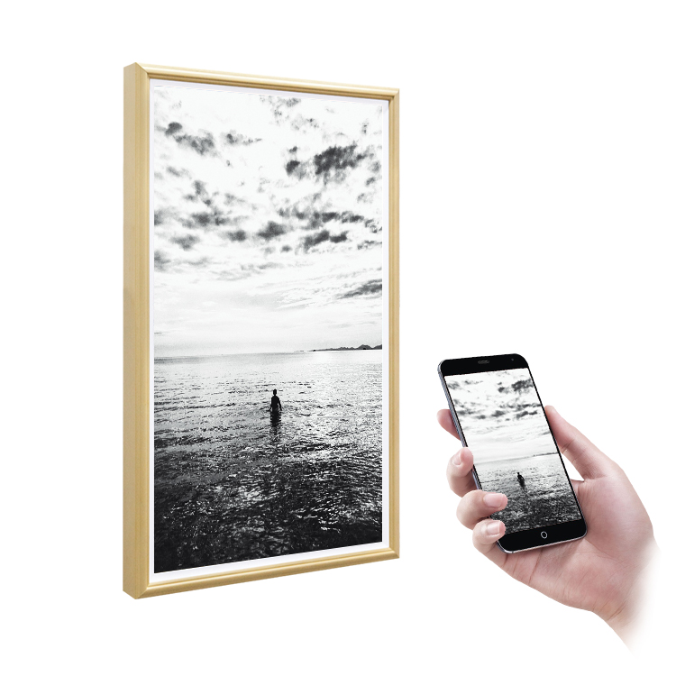 32-Inch Smart Wooden Digital P - Digital Photo Frame Wifi review and price