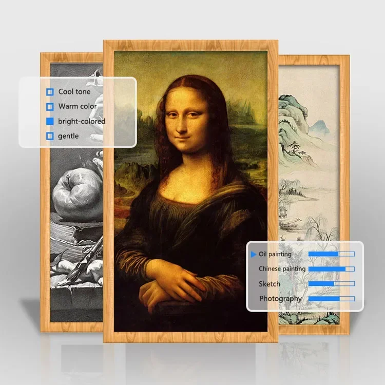 Wall Mounted 21.5inch Wood Fra - Digital Photo Frame Wifi review and price